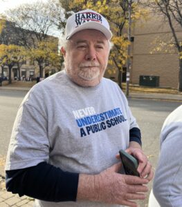 Richard Morgan, retired teacher