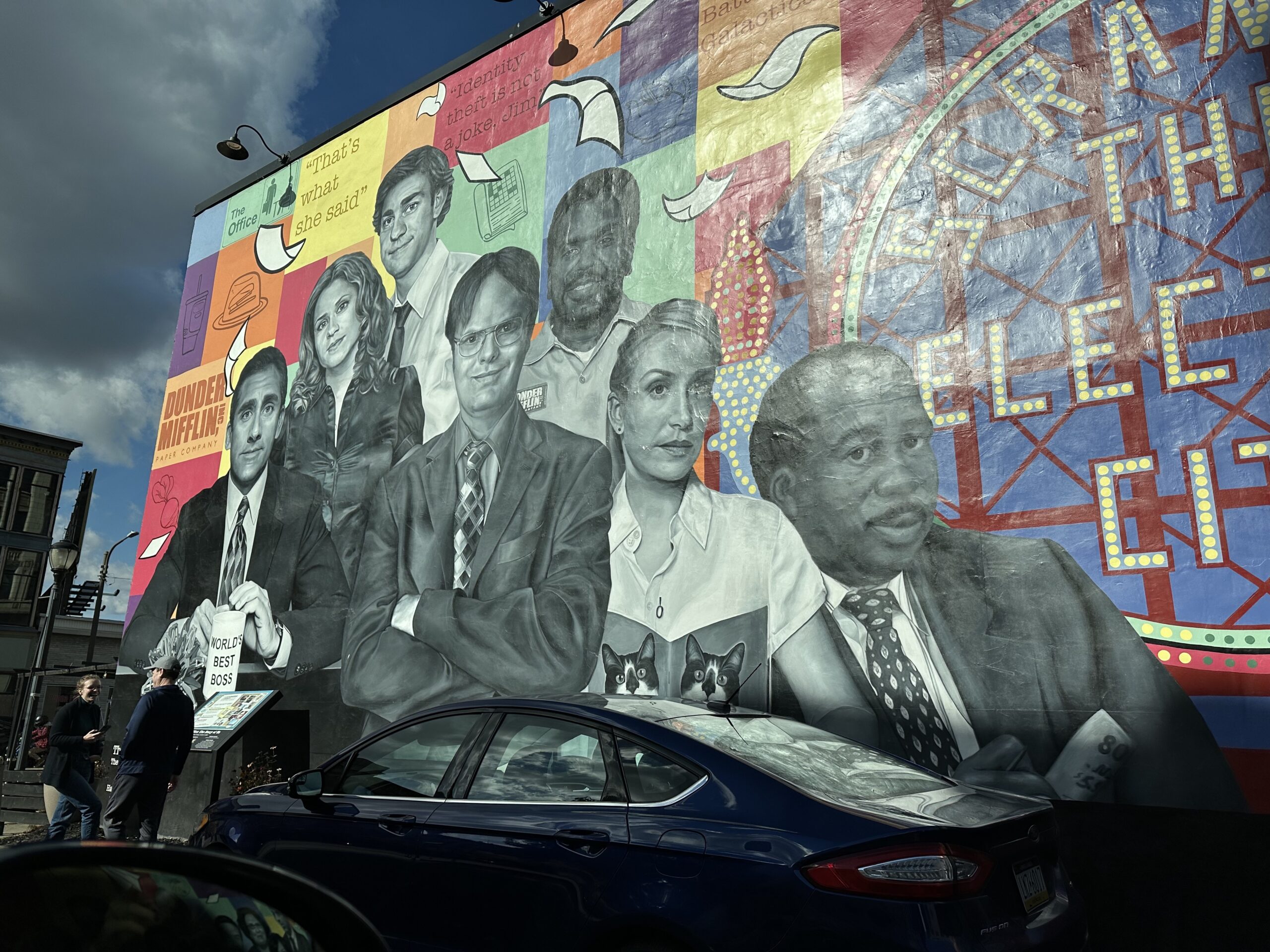 The Office: The Story of Us Mural in Downtown Scranton
