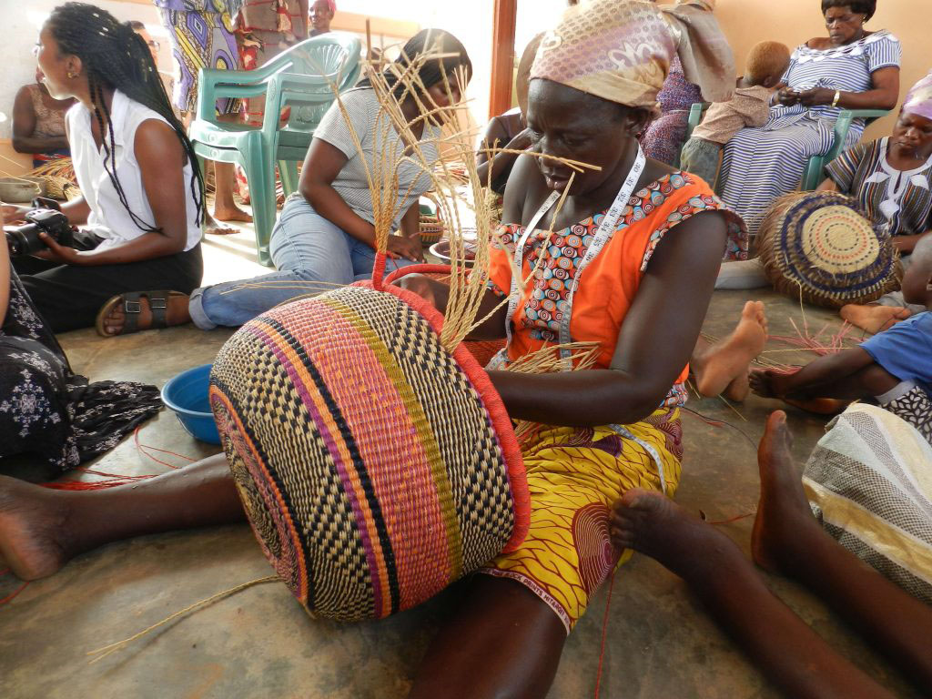 Traditional Basket Weaving Fosters Financial Support for Ghana’s Single