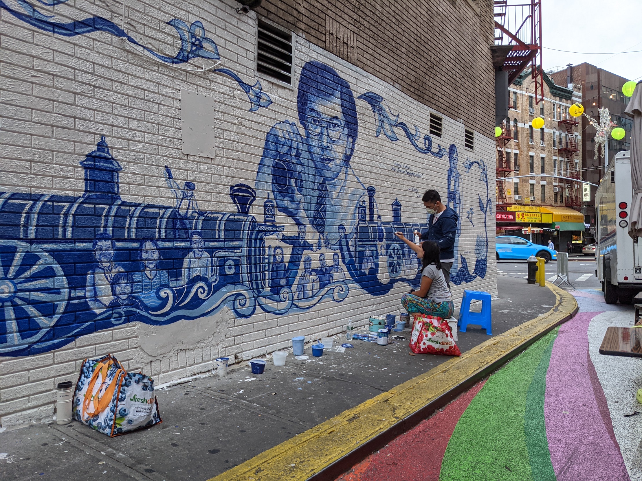 Come check out the Doyers Street Mural on our Chinatown tour