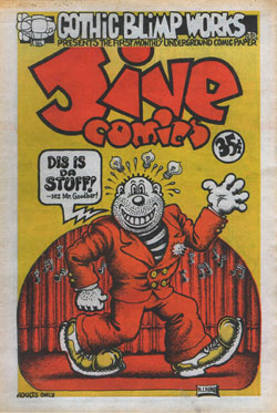 Cover of the first Gothic Blimp Works issue, by Robert Crumb