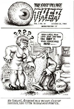 Postcard by R. Crumb